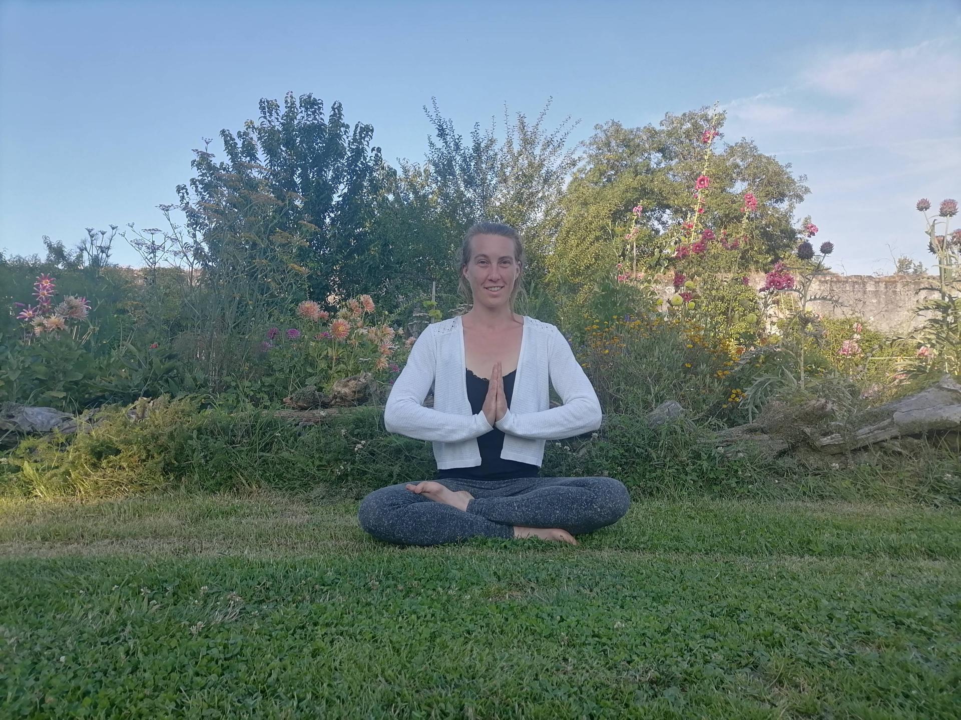 Luce Blanchot yoga ardèche